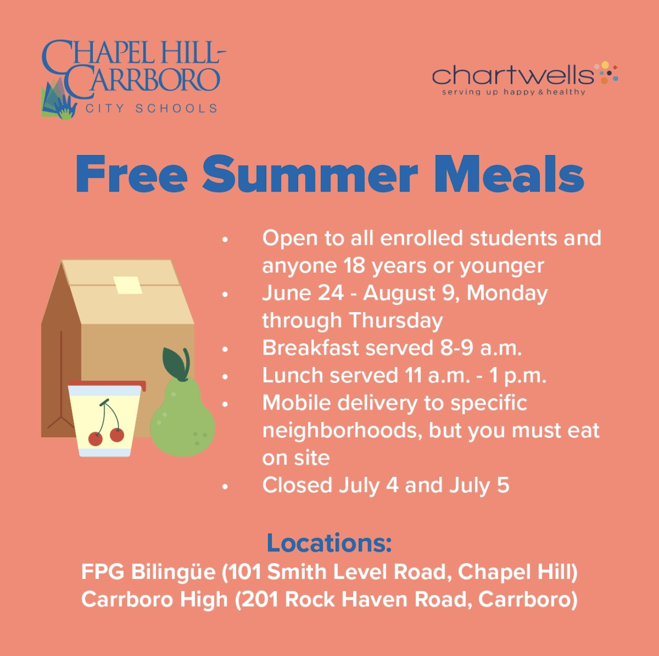 Summer Meals Instagram