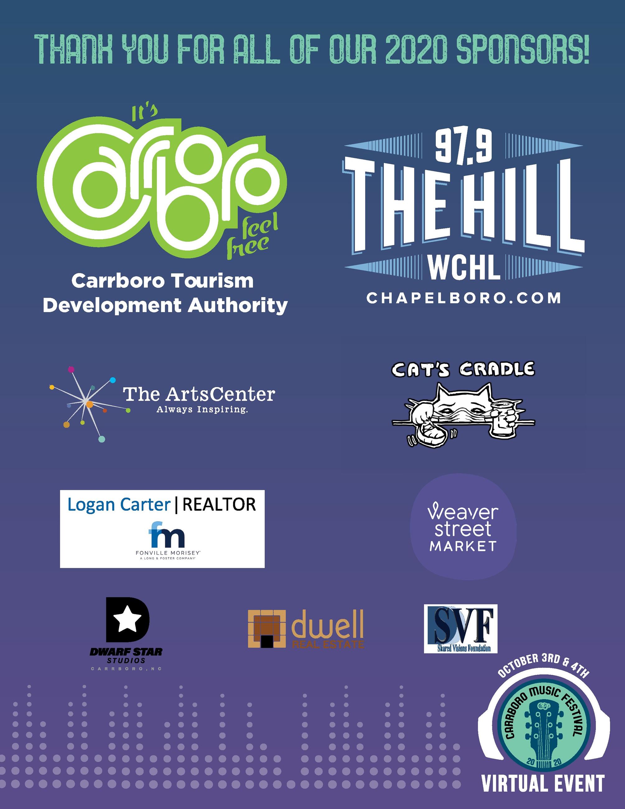 2020 Music Festival Sponsors